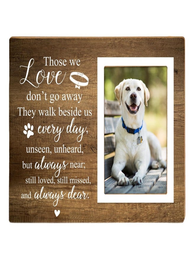 Itsoly Memorial Picture Frame, Pet Picture Frame, Sympathy Gifts for Loss of Loved Pet, Bereavement Gifts for Loss of Dog, Dog Remembrance Photo Frame or Memorial Gift, Fits 4 x 6 In Photo - Image 1