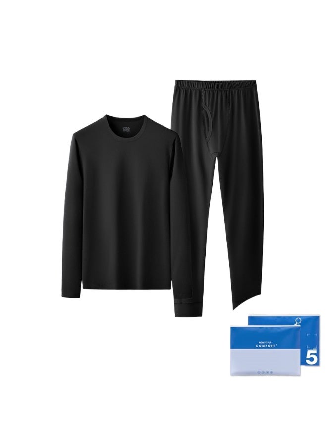 Autumn And Winter Men's Warm Suit, Thin Autumn Clothes, Autumn Pants, Underwear Set