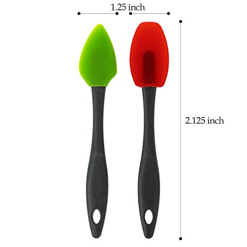 Progressive PrepSolutions Mini Silicone Spatulas – Set of 2, Flexible, Heat-Resistant, Ideal for Mixing & Scraping - Image 4