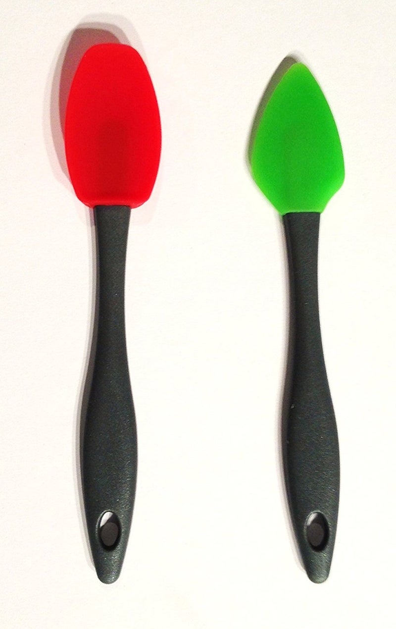 Progressive PrepSolutions Mini Silicone Spatulas – Set of 2, Flexible, Heat-Resistant, Ideal for Mixing & Scraping - Image 3