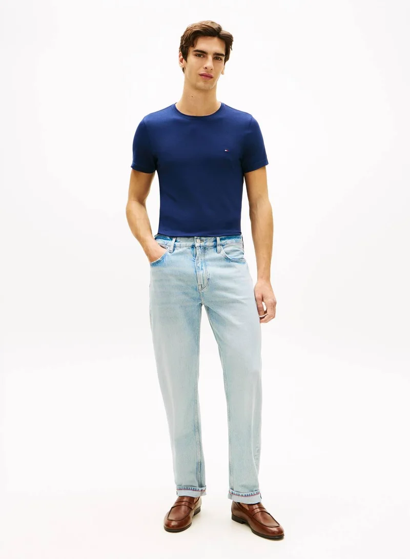 TOMMY HILFIGER  Slim Crew Neck T-Shirt for Men | Best Price UAE