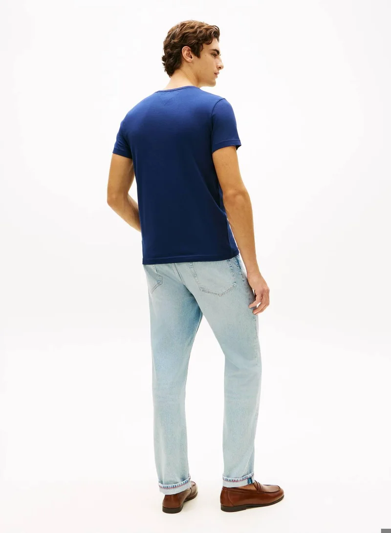 TOMMY HILFIGER  Slim Crew Neck T-Shirt for Men | Best Price UAE