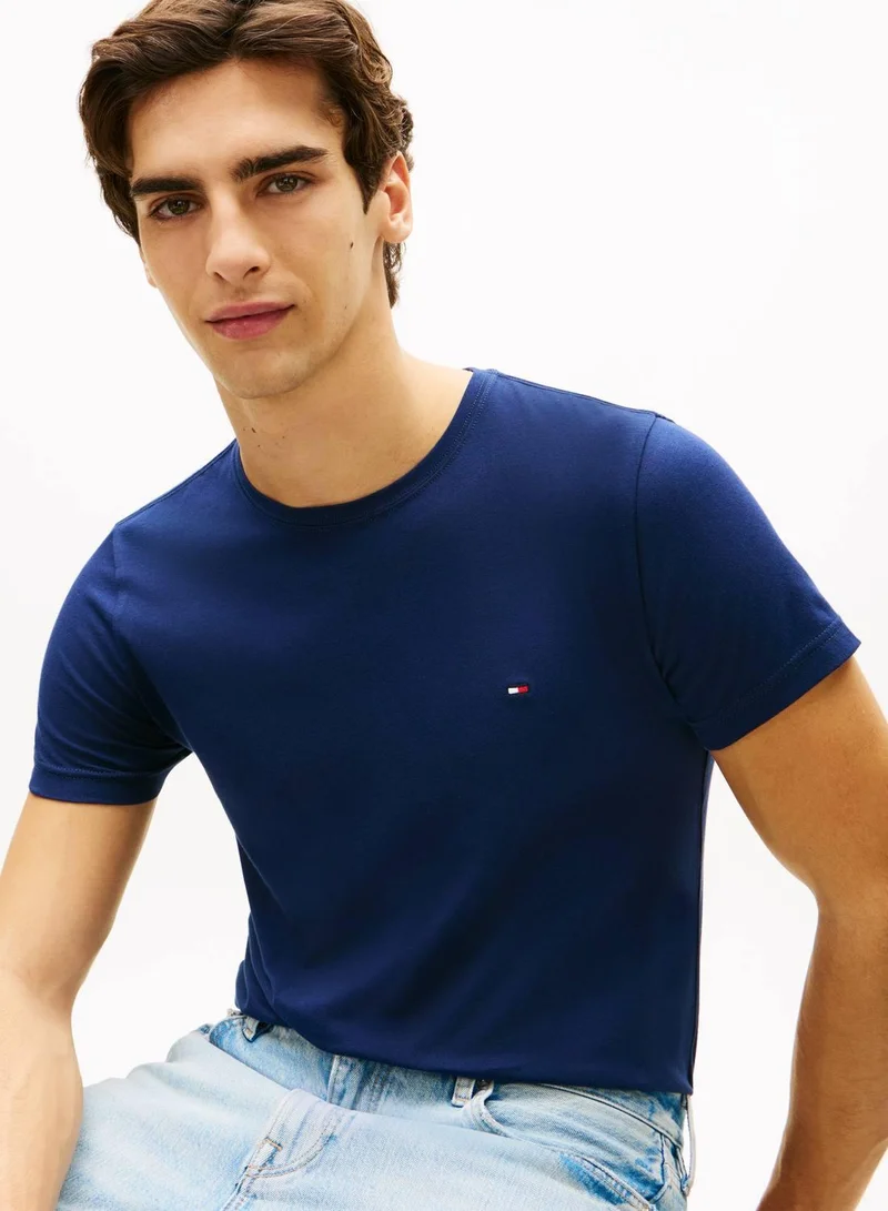 TOMMY HILFIGER  Slim Crew Neck T-Shirt for Men | Best Price UAE
