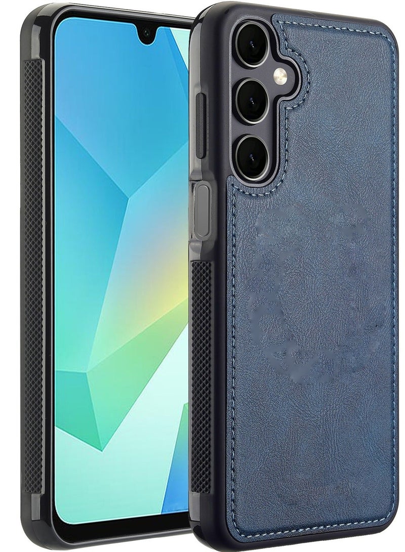 erorex (Samsung Galaxy S24 FE) Magnetic Leather Shockproof Phone Case with Wireless Charging Support - Image 1