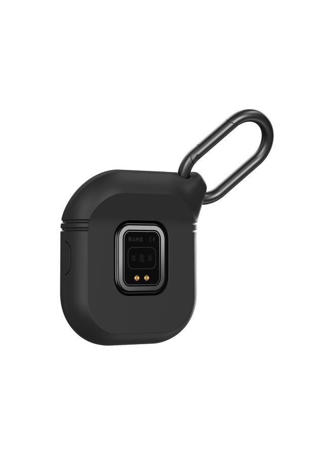 إيروريكس D8 Pro 2.01 بوصة 2 في 1 سماعة بلوتوث حزام سيليكون ساعة ذكية، تدعم NFC مع غطاء - Image 5