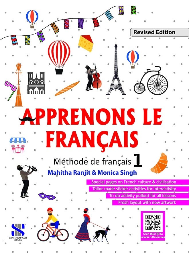 Apprenons Le Francais French Textbook 01: Educational Book