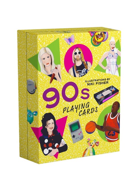 90s Playing Cards: Featuring the Decade's Most Iconic People, Objects, and Moments