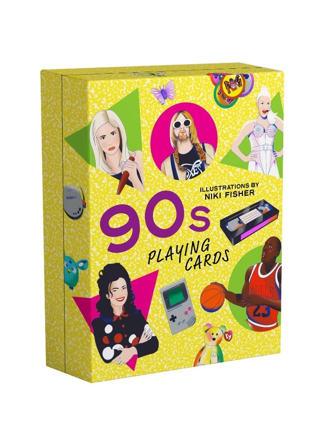 90s Playing Cards: Featuring the Decade's Most Iconic People, Objects, and Moments