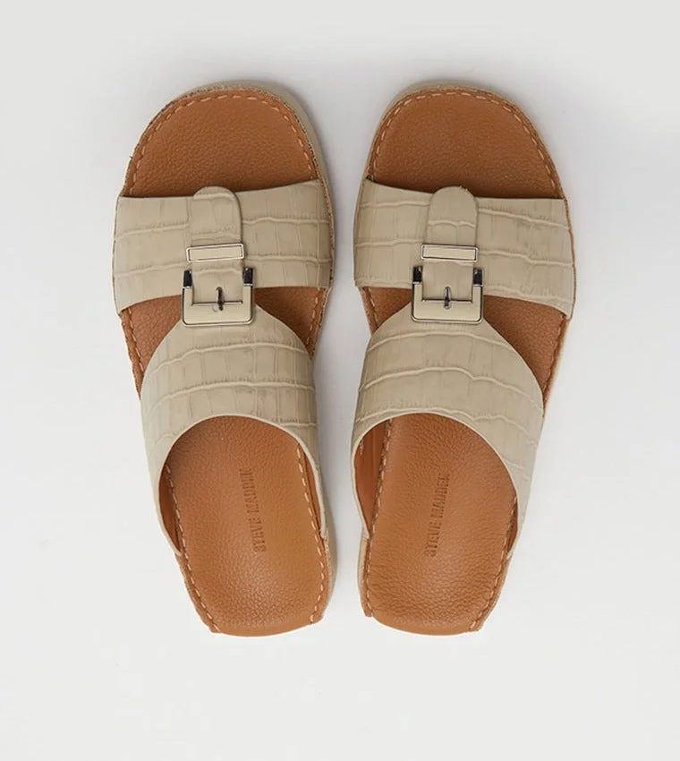 ستيف مادن Amulti White Men's Sandals