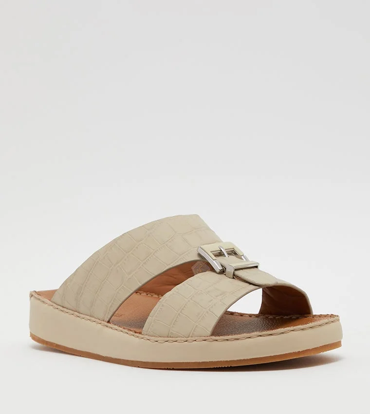 ستيف مادن Amulti White Men's Sandals
