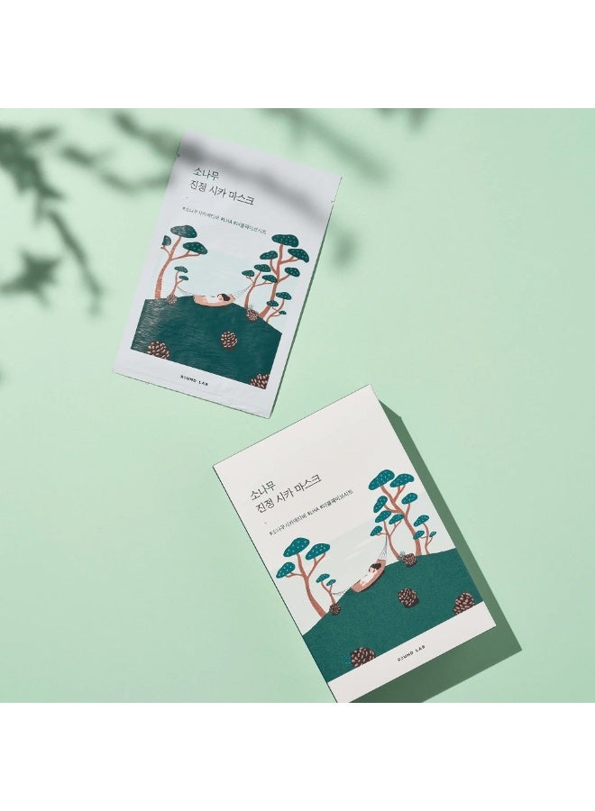 Round Lab Pine Calming CICA Sheet Mask - for Acne Prone and Sensitive Skin 27ml - Image 2