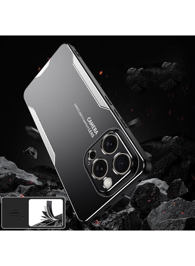 S-TOP Case For iPhone 13 Blade Series TPU Hybrid Metal Phone Case - Image 5