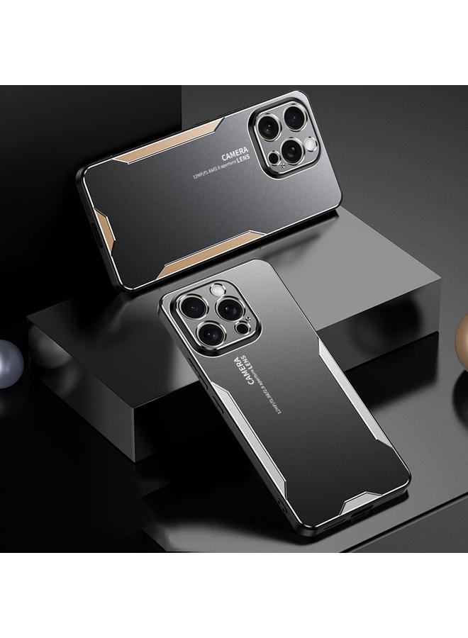 S-TOP Case For iPhone 13 Blade Series TPU Hybrid Metal Phone Case - Image 2