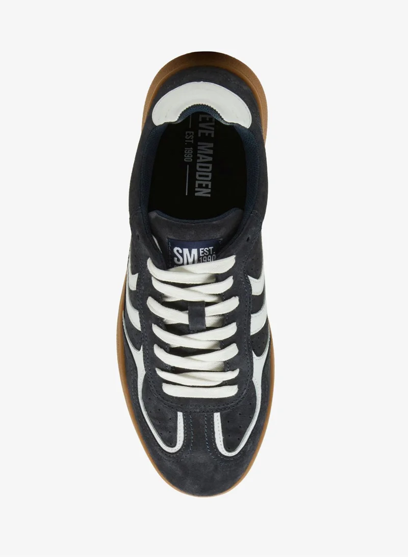 ستيف مادن Carson Navy Suede Sneakers