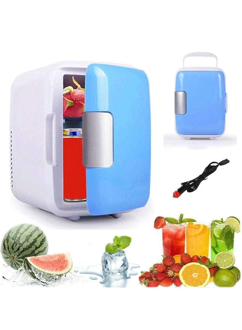 DubaiGallery 4L Car Refrigerators, Car Cooler Ultra Quiet Low Noise Home Car Mini Refrigerators Freezer Cooling Heating Box Fridge  - Image 1