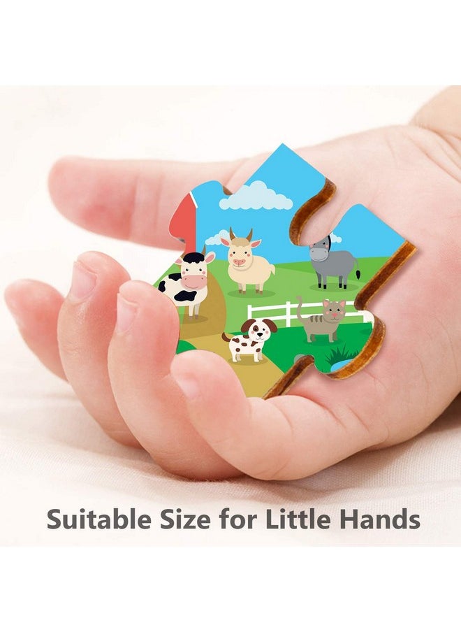 ويبي - أحجية الصور المقطوعة الخشبية من Webby Kids Farm House، 40 قطعة - Image 1