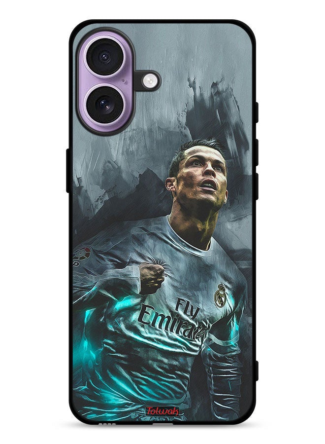 Tolwak Apple iPhone 17 Protective Case Cover Cristiano Ronaldo Art - Image 1