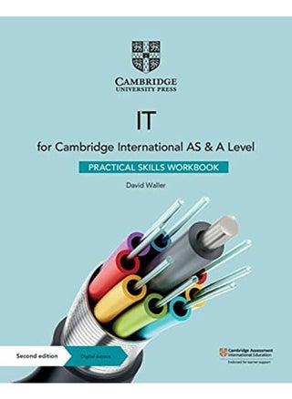 Cambridge International As & A Level It Practical Skills Workbook With Digital Access 2 Years By Waller, David Paperback - pzsku/ZA8C1B1ECCC51599CBC15Z/45/_/1729593981/346a749c-4991-471f-8a36-4208e73f1aa1