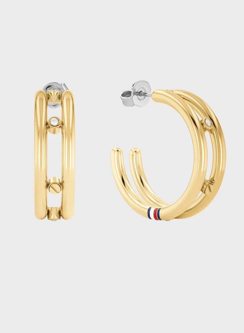 TOMMY HILFIGER Circle Earrings