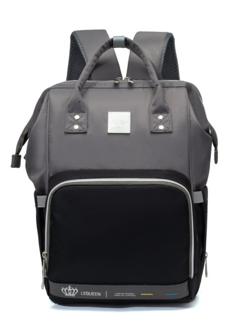 Diaper bag 7th edition diamond - Back * Gray