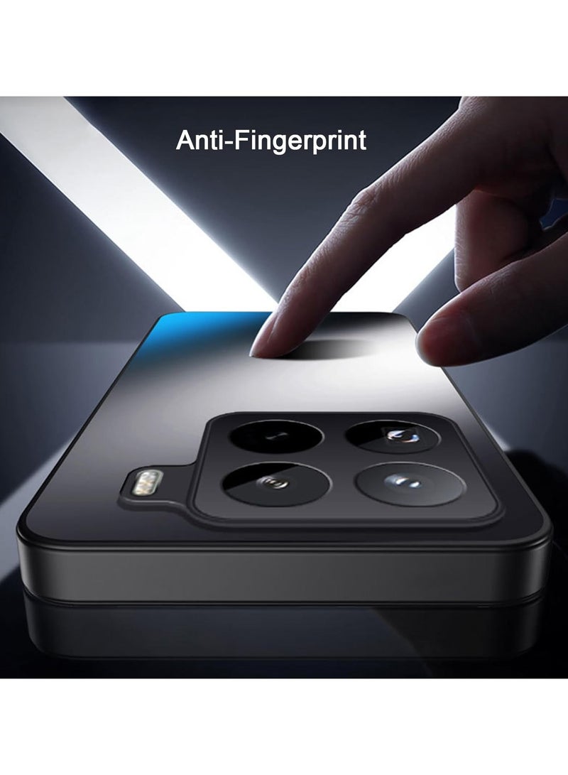 Matte Case for Infinix Note 50 Slim Anti-Fingerprint Back Cover Independent Keys Anti -Fall Protection Case,Grey - Image 3