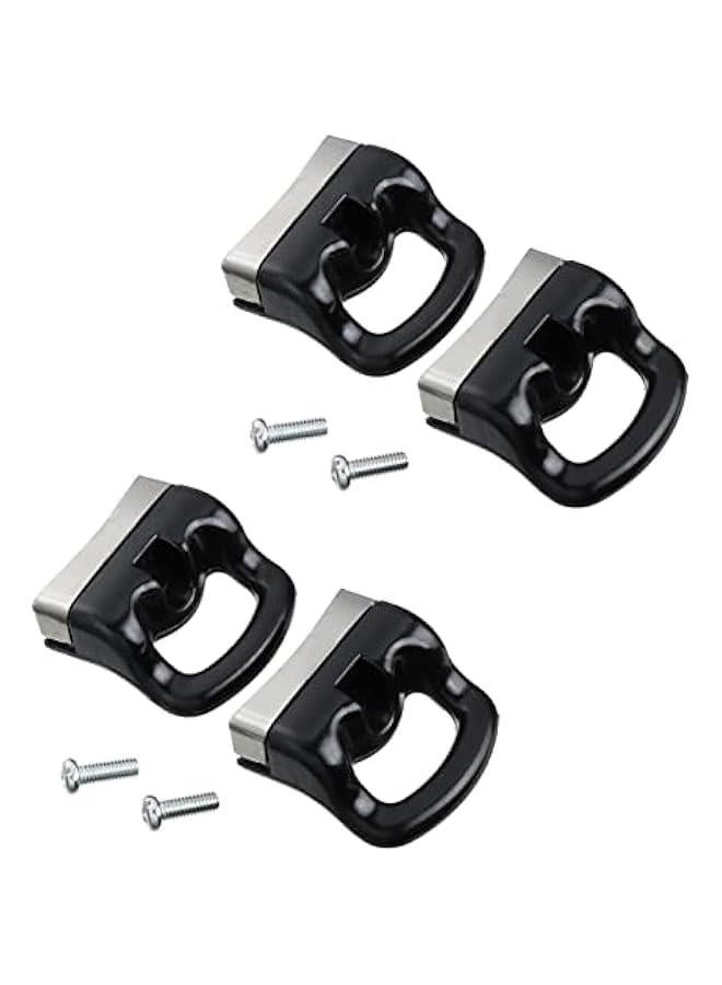 4Pcs Universal Pot Handles with Screws Single Hole Pressure Cooker Ear Pan Short Side Handle Grip Replacement for Kitchen Steamer Sauce Pot  - Image 1