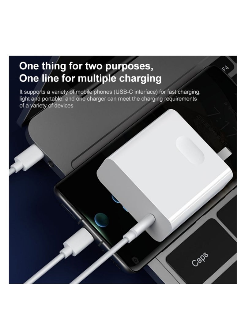 Terabyte محول طاقة لأجهزة لابتوب هواوي، النمط: شاحن 65 واط + كابل شحن سريع بطول 1.5 متر - Image 3