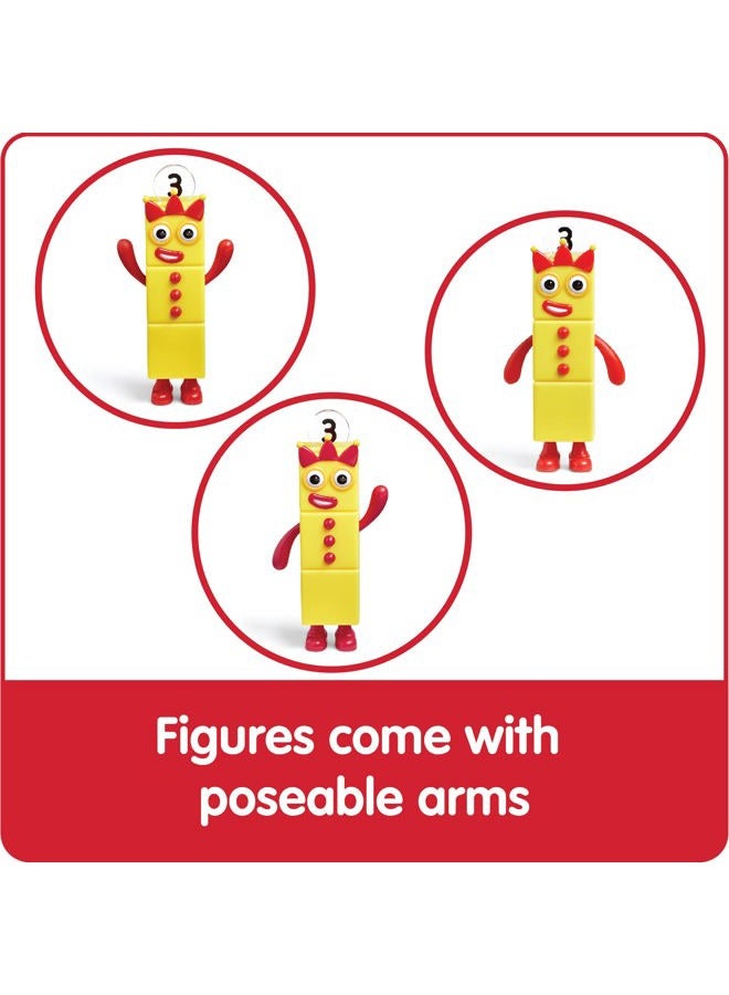 hand2mind Numberblocks Friends One to Five, Action Figure Set, Toy Figures & Playsets, Small Figurines for Kids, Counting Blocks, Numbers for Toddlers, Math Toys, Kids Birthday Gifts - Image 5