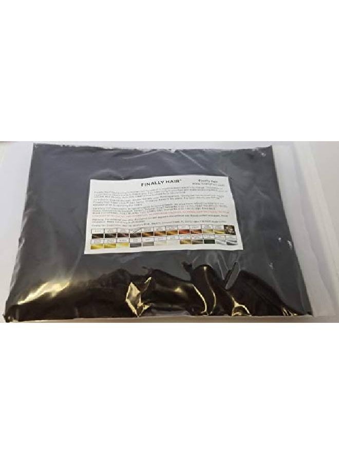 Finally Hair Fibers Refill Bag 56 Grams Of Premium Hair Loss Concealer In A Refill Bag (Dark Chocolate Brown)  - Image 1
