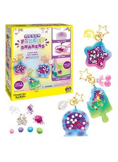 Creativity for Kids Resin Fidget Shakers Create 3 Sensory Keychains Diy Crafts For Kids Age 810+  - Image 1