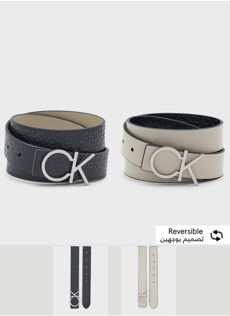 CALVIN KLEIN Monogram Print Belt  - Image 1