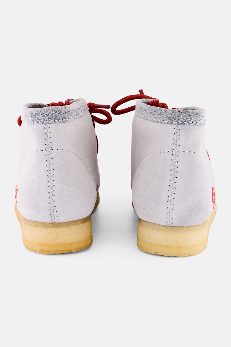 clarks Men Standard Wallabee BT Vcy Lace Up ankle Boots, Red - Image 4