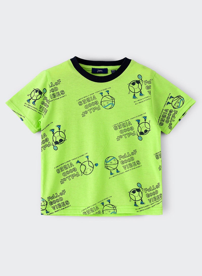 JAM Round neck s/slv knit t-shirt - Image 1