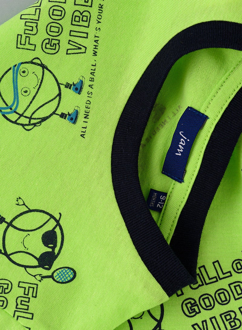 JAM Round neck s/slv knit t-shirt - Image 4