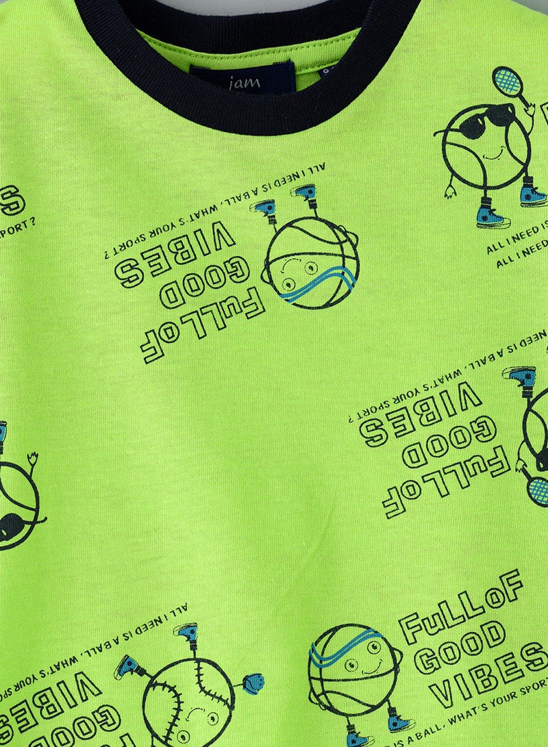 JAM Round neck s/slv knit t-shirt - Image 3