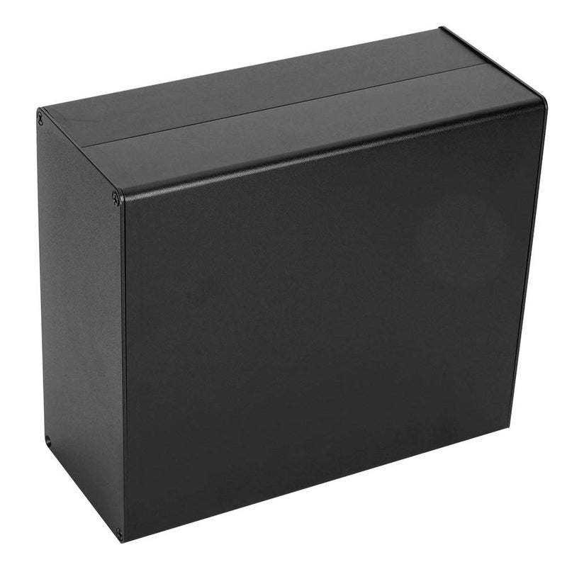 Sand Black Aluminum Enclosure Case For GPRS PCB Junction Box Heat Dissipation - Image 4