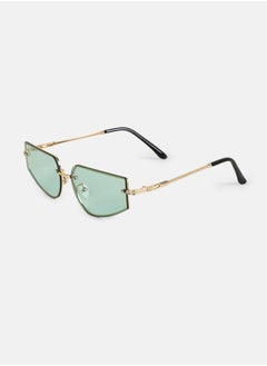 Haute Sauce Polarized Full Rim Rectangle Sunglasses For Women  - Image 5