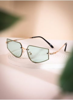 Haute Sauce Polarized Full Rim Rectangle Sunglasses For Women  - Image 2