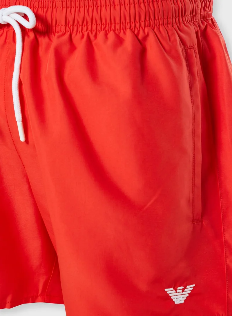 EMPORIO ARMANI Logo Swim Shorts