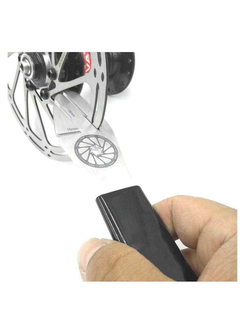 Luckam Bicycle Rotor Truing Fork with Multi Slots Bike Disk Brake Rotor Alignment Tool - Image 3