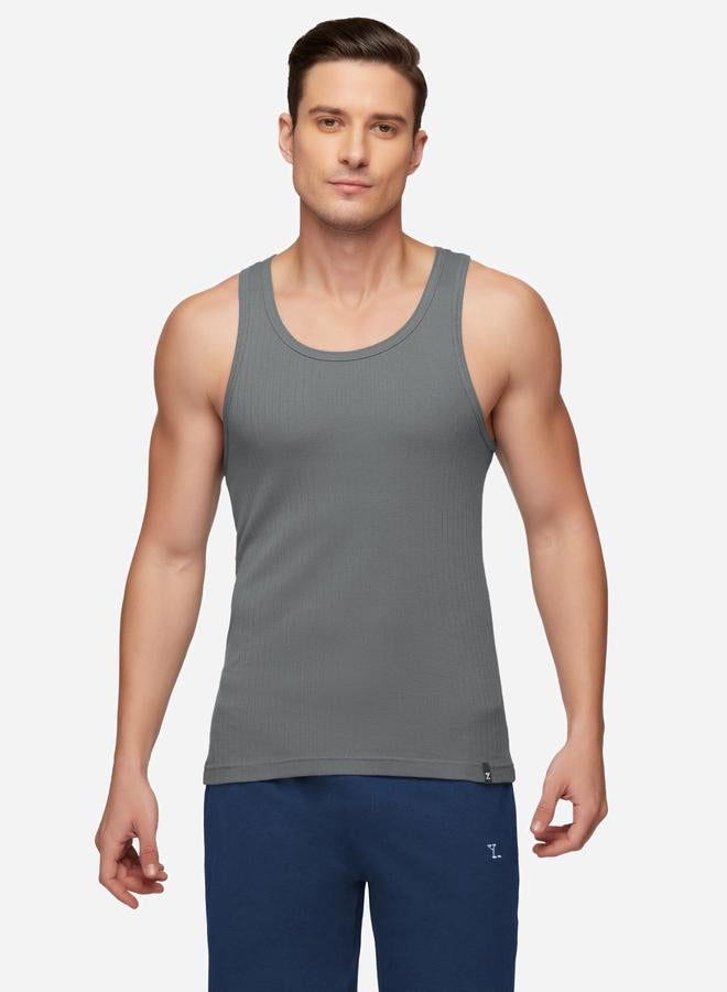 Styli Cotton Modal Sleeveless Vest - Image 1