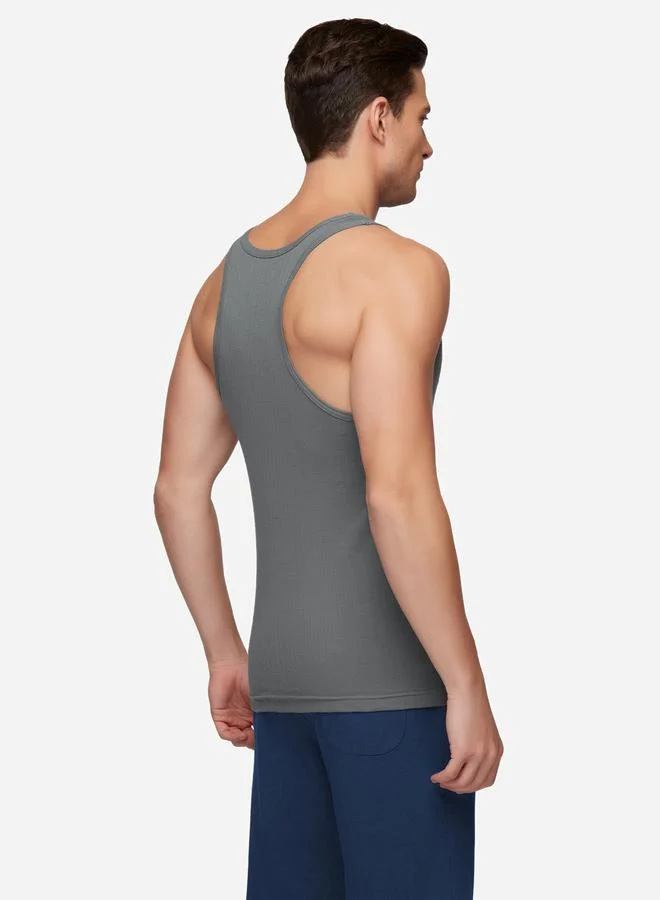 Styli Styli Cotton Modal Sleeveless Vest