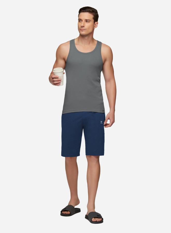 Styli Cotton Modal Sleeveless Vest - Image 3