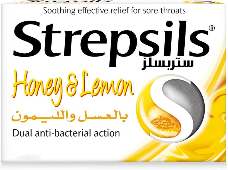 Strepsils ستربسيلز حلوى العسل والليمون - 36 حبة - Image 2