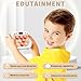 Intoypad Pop Game Light Up Fidget Toy for Kids 6 Modes LED Screen Quick Push Game Controller Electric Fidget Popper Car Games Quick Push Bubble Games Birthday Toys for Kids White - Image 4