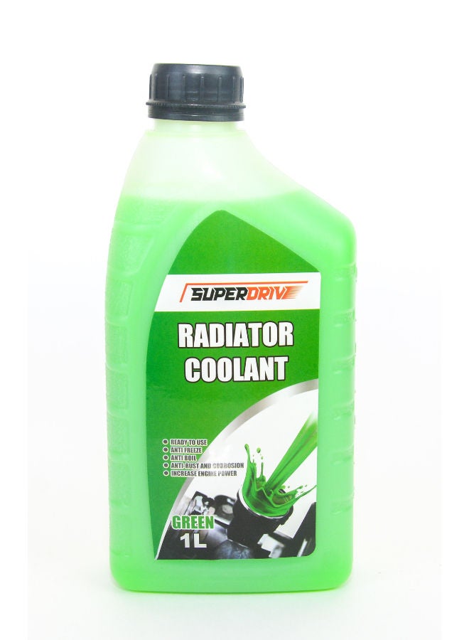 Superdrive Engine Coolant for Car Radiator Anti Freeze & Boil 1L (Green) - Image 1