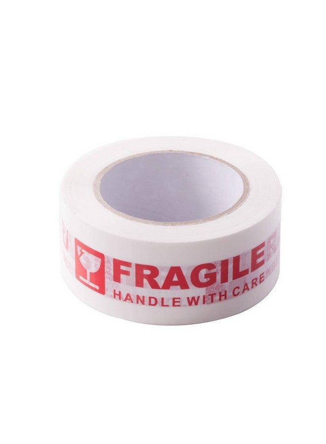 Agutape Agu Warning Fragile Tapehandle With Care Packing Printing Tape2 Inch X 330 Feet (110 Yards) 1 Roll - Image 1
