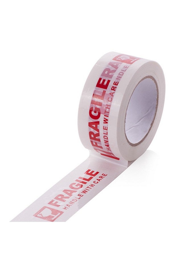 Agutape Agu Warning Fragile Tapehandle With Care Packing Printing Tape2 Inch X 330 Feet (110 Yards) 1 Roll - Image 2