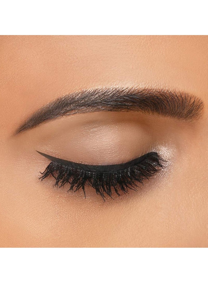 Colorbar Waterproof Opaque Liquid Eyeliner Black 25ml Smudge Proof Long Lasting Flexible Applicator - Image 5