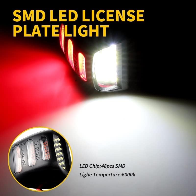 Vuzmode LED License Plate Light Assembly for Chevrolet - Image 3